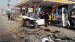 BURSA - Bursa-Ankara kara yolunda iki otomobil çarpıştı: 1 ölü, 4 yaralı