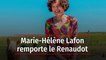 Marie-Hélène Lafon remporte le Renaudot