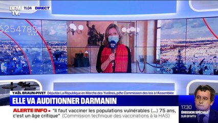 Yaël Braun-Pivet va auditionner Gérald Darmanin - 30/11