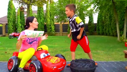Artem and The floor is Lava challenge Family Fun Videos for Kids