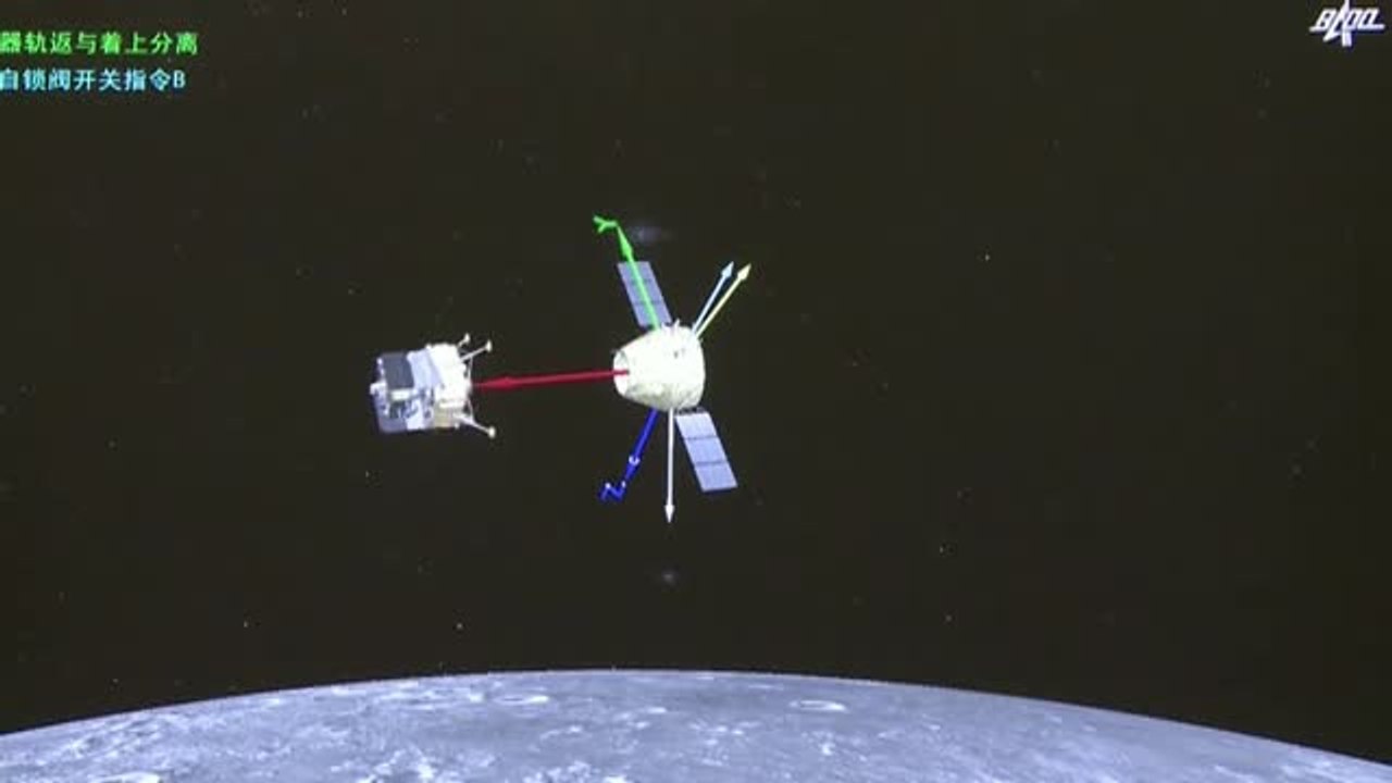 China concluye con éxito su prueba de alunizaje