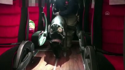 KOCAELİ - Otobüste 87 kilo 150 gram eroin ele geçirildi