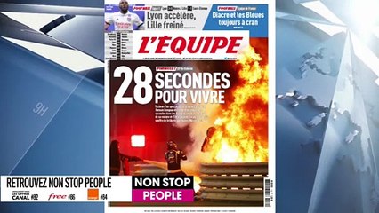 Romain Grosjean victime d’un grave accident de Formule 1, il donne de ses nouvelles