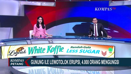 Gunung Ile Lewotolok Erupsi, 4.000 Orang Mengungsi