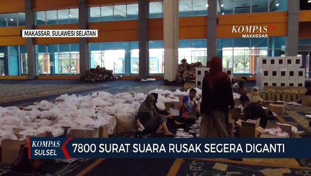 7800 Surat Suara Rusak Segera Di Ganti