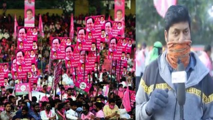 Download Video: GHMC Elections 2020 : At LB Stadium, KCR Predicts TRS Century In GHMC Polls | Oneindia Telugu