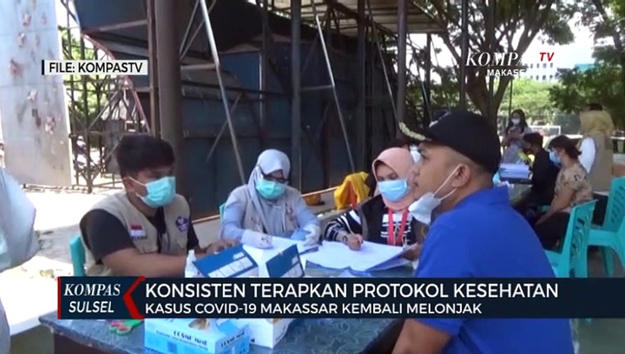 Kasus Covid-19 Makassar Kembali Melonjak