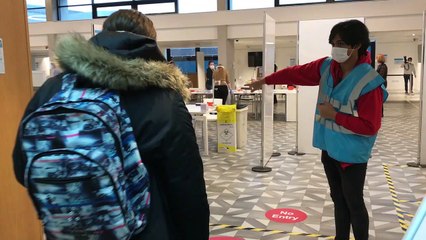 UCLan student covid testing