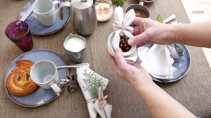 Cómo decorar la mesa para un desayuno navideño