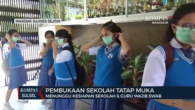 Pembukaan Sekolah Tatap Muka Menunggu Kesiapan Sekolah & Guru Wajib Swab
