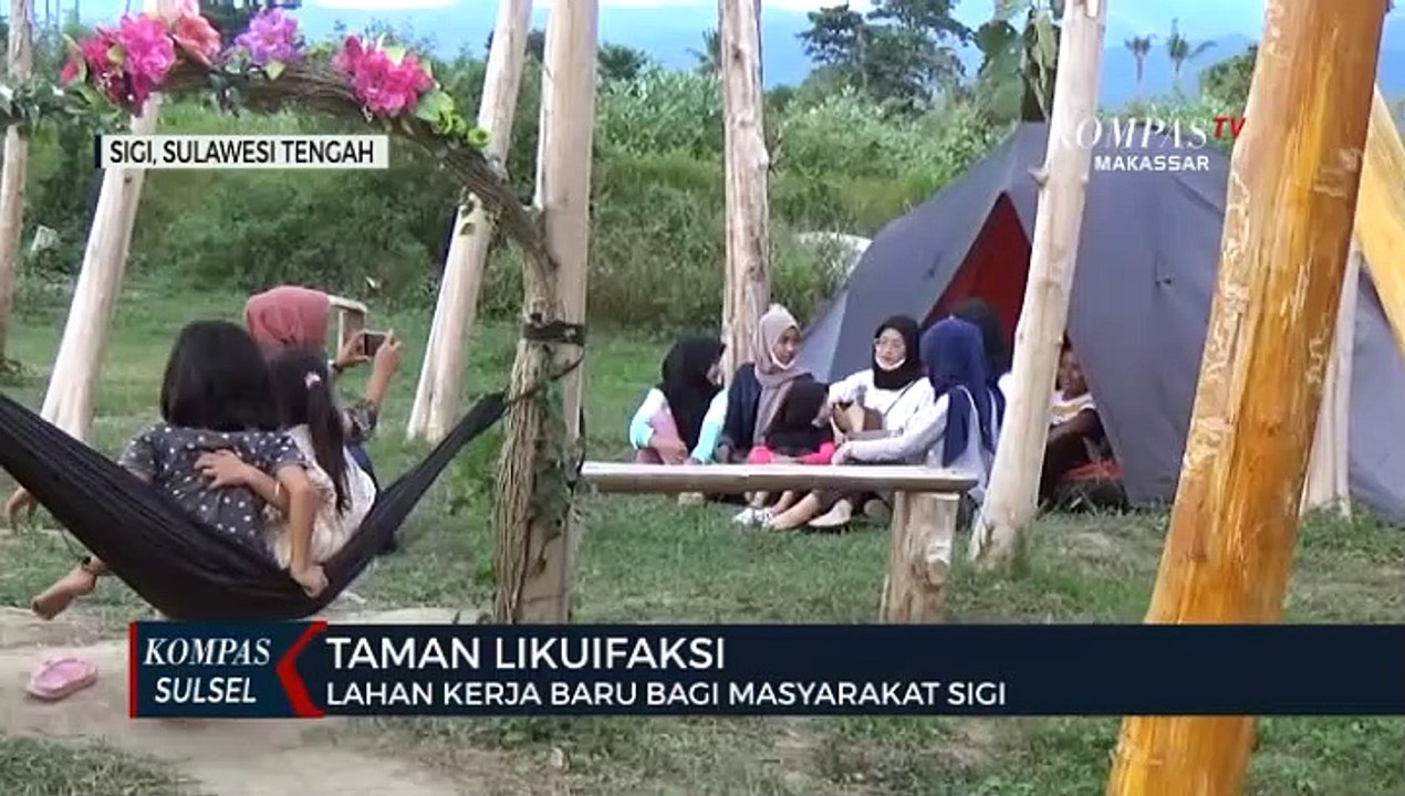 Taman Likuifaksi,Lahan Kerja Baru Bagi Masyarakat Sigi