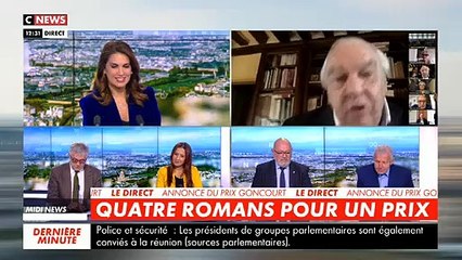 Littérature: Le Prix Goncourt a été attribué ce midi à Hervé Le Tellier pour son ouvrage "L’Anomalie" - VIDEO