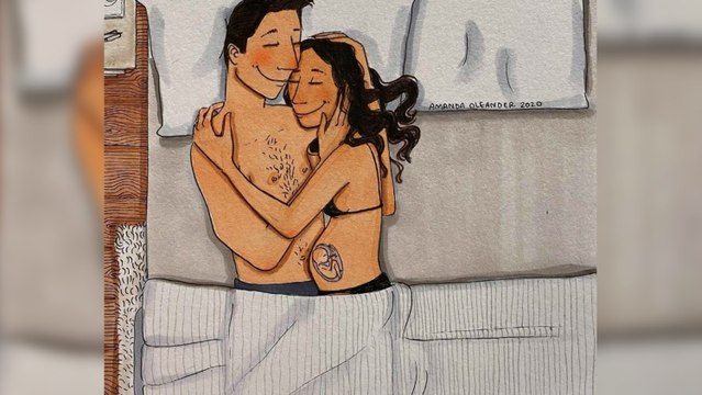 Paula Echevarría comparte una ilustración de lo más especial