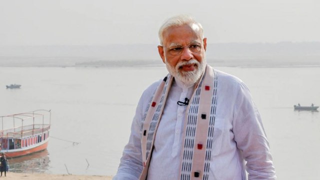 Varanasi: PM Modi reviewed Kashi Vishwanath corridor work