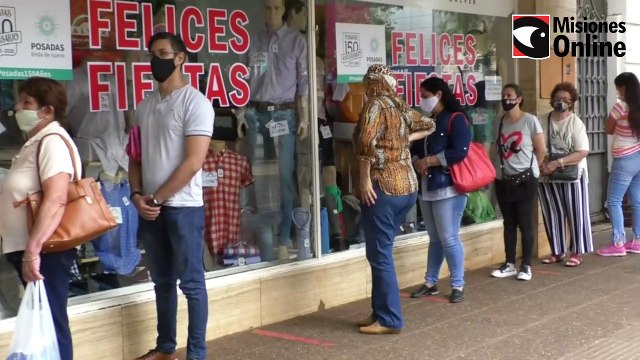 Asueto adminitrativo Bancos abierto y poco movimiento en Posadas