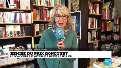 Le prix Goncourt 2020 est attribué à Hervé Le Tellier pour "L'Anomalie"