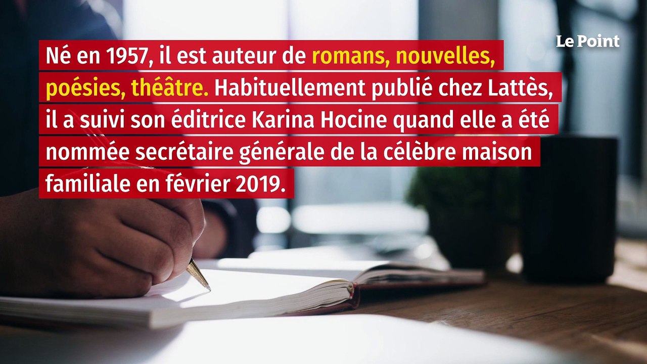 Hervé Le Tellier couronné par le prix Goncourt