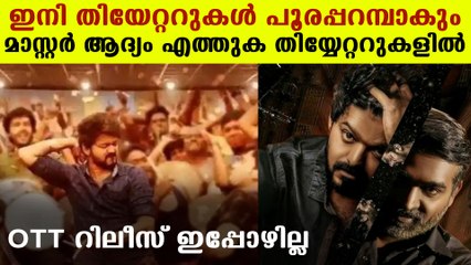 Vijay and Vijay Sethupathi’s ‘Master’ to release in theatres first, producers say