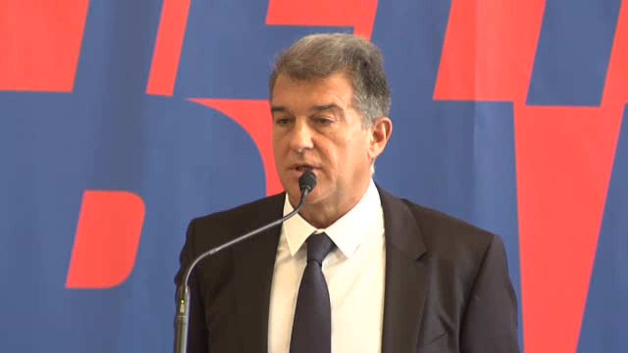 Laporta presenta su candidatura: "En el Barcelona caben todas las ideologías, también la mía"