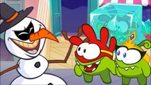 Om Nom Stories: Super-Noms - Evil Snowman - Funny cartoons for kids