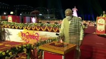 Dev Deepawali Utsav at Kashi, PM Modi lights Diya