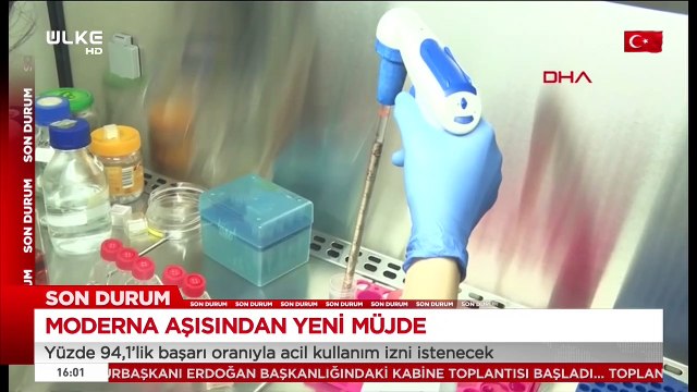 ABD'li Moderna koronavirüs aşısı, ciddi vakalarda %100 etki sağladı