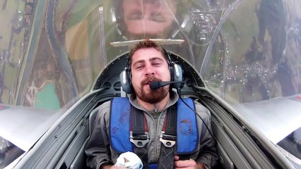 Insolite - Quand Peter Sagan s'envoie en l'air dans un avion de chasse