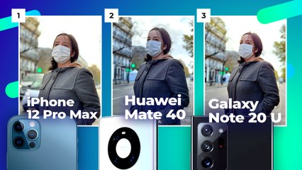 Huawei Mate 40 Pro vs iPhone 12 Pro Max vs Galaxy Note 20 Ultra ! QUI EST LE ROI DE LA PHOTO ?