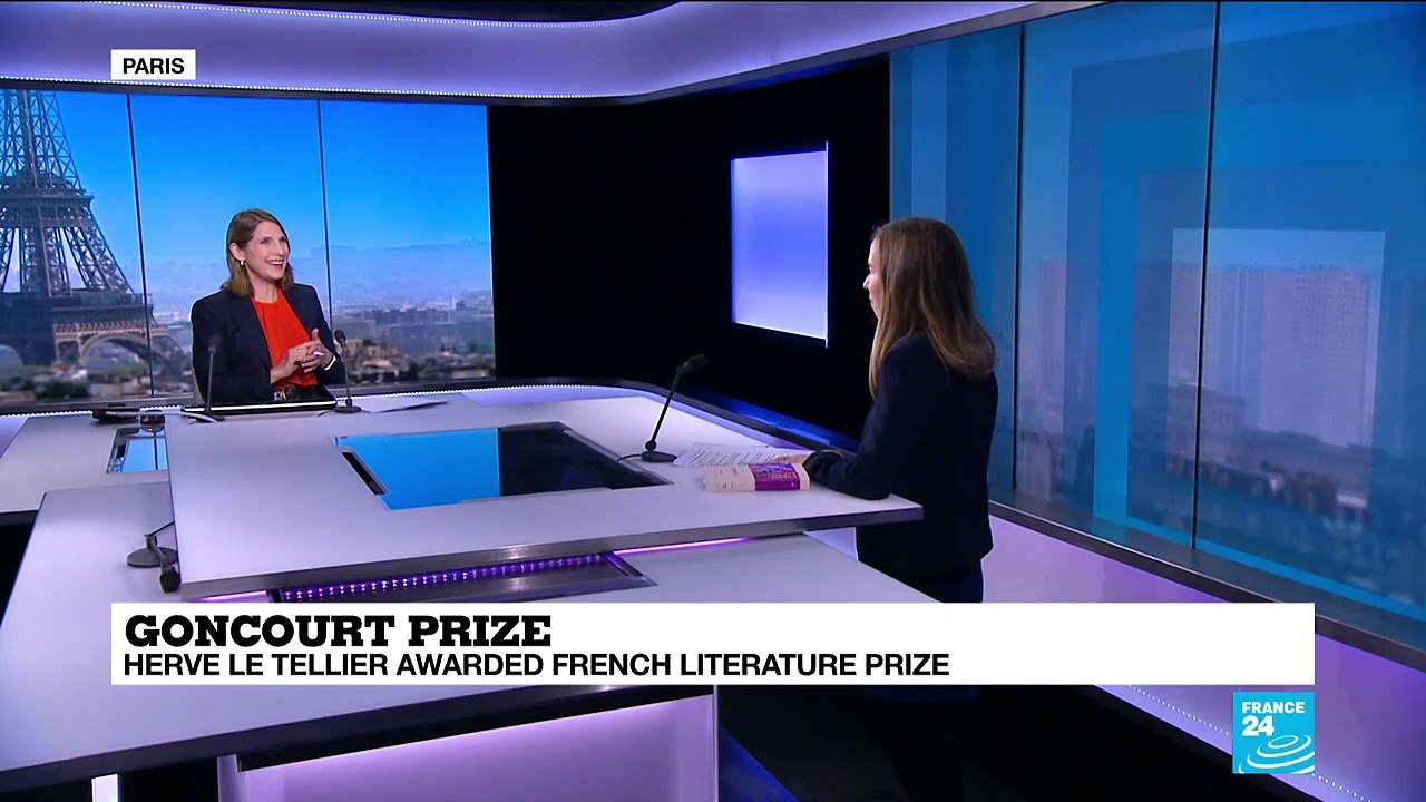 Herve Le Tellier wins French literature prize for 'The Anomaly'
