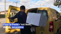 Avant Noël, la Poste fait face à des volumes sans précédent de colis