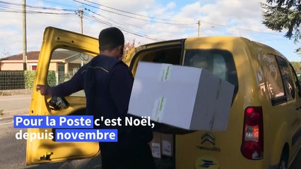 Avant Noël, la Poste fait face à des volumes sans précédent de colis
