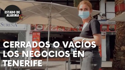 ¡RUINA en TENERIFE Negocios VACÍOS o CERRADOS mientras el GOBIERNO "unta" a INMIGRANTES ILEGALES