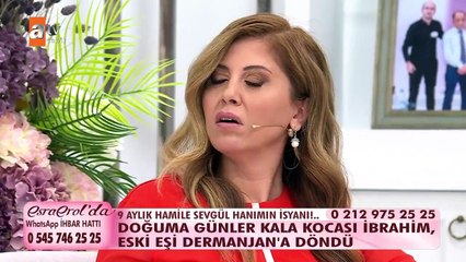 9 aylık hamile Sevgül Hanım'ın isyanı!