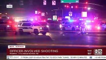 Officer-involved shooting near I-17 and Indian School Road