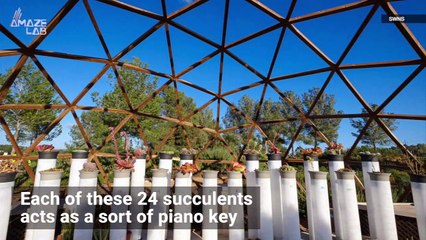 This Green Piano of the Future Is Made of Plants