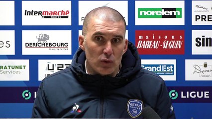 ESTAC 2-1 Amiens⎥Réaction de Laurent Batlles et Dylan Chambost