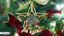 Here's White House video showcasing Melania Trump's Christmas decorations