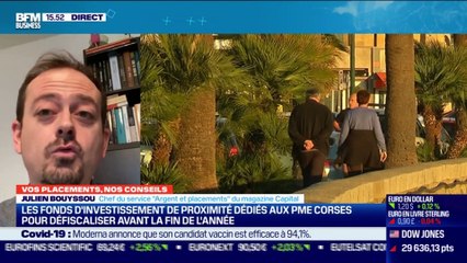 Julien Bouyssou (Capital) : les fonds d'investissements de proximité dédiés aux PME Corses pour défiscaliser avant la fin de l'année - 30/11