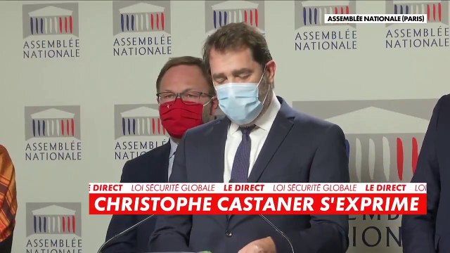 Loi Sécurité Globale - L'article 24 est suspendu - Christophe Castaner, président du groupe LREM, annonce une réécriture intégrale : Dès cet après-midi, nous allons nous remettre au travail - VIDEO