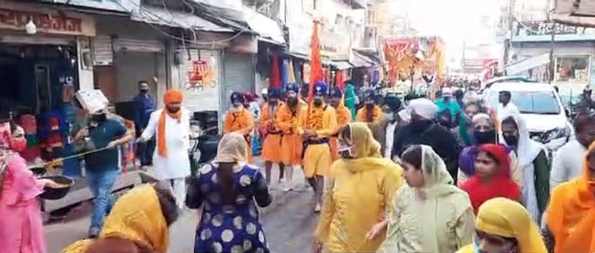 धूमधाम से मनाया गया गुरुनानक देव का 551वां प्रकाश पर्व