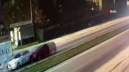 2 kişinin öldüğü 3 kişinin yaralandığı feci kaza saniye saniye kameralarda