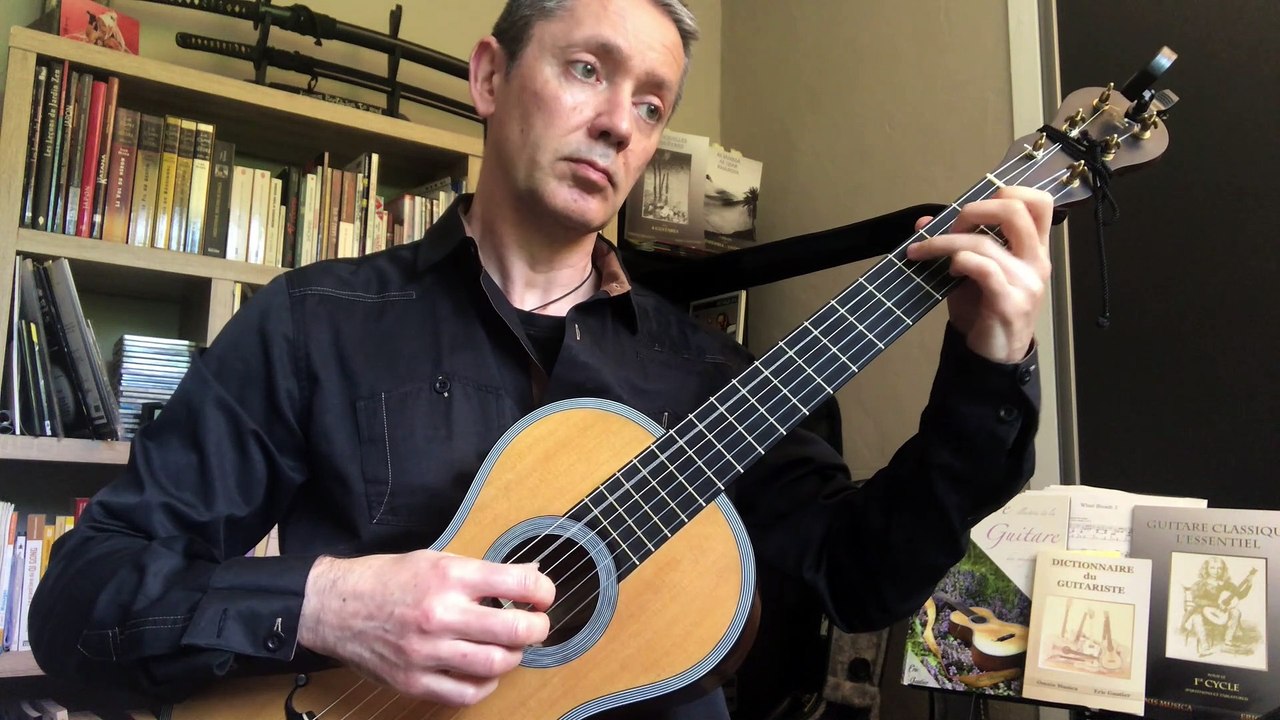 Menuet (partita n°6) de Johann Krieger - Eric Gautier