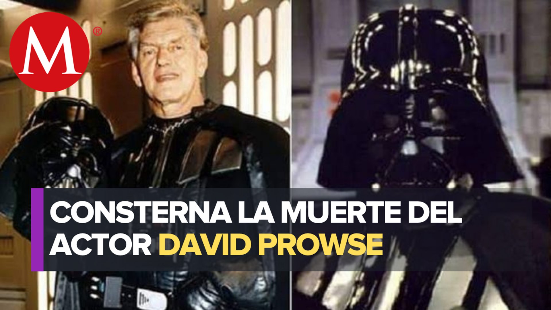 Muere a los 85 años David Prowse, el 'Darth Vader' original de 'Star Wars'  - Vídeo Dailymotion