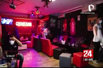 Policía clausura dos bares clandestinos por funcionar durante toque de queda