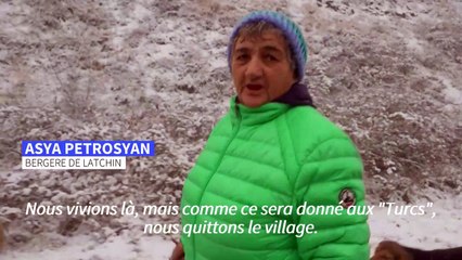 A Latchin, les Arméniens fuient avant l'arrivée des Azerbaïdjanais