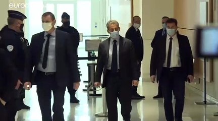 Procès des "Ecoutes" : Nicolas Sarkozy dénonce des "infamies"
