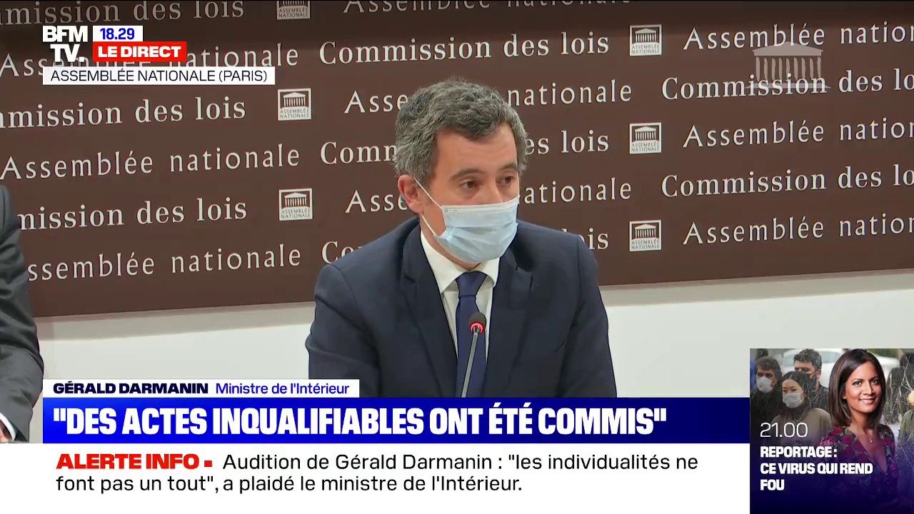 Gérald Darmanin reconnaît "une erreur fondamentale" commise par le ministère de l'Intérieur sur "le peu de formations" offertes aux policiers