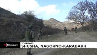 Opérations de déminage dans le Haut-Karabakh