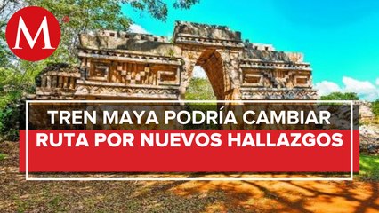 Hallazgos de INAH obligan a cambiar ruta del Tren Maya
