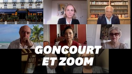 Le Prix Goncourt 2020 via Zoom ne s'est pas déroulé sans petites encombres technologiques